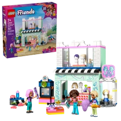 LEGO Friends 42662 Salon fryzjerski i sklep z ozdobami