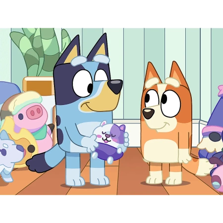 Puzzle 30 el. Z Bluey zawsze jest wesoło Trefl