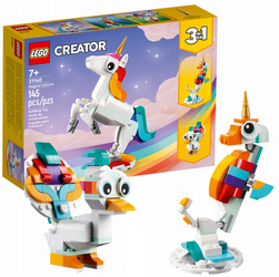 LEGO Creator 3 w 1 Magiczny Jednorożec 7+  (31140)