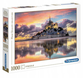 Puzzle 1000 elementów Le Magnifique Mont Saint-Michel Clementoni