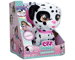 Cry Babies Dalmatyńczyk Spot pies interaktywny chodzi i płacze