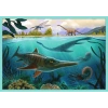 Puzzle 10w1 W świecie dinozaurów dinozaury Trefl