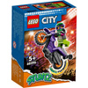 Klocki LEGO 60296 City Wheelie na motocyklu kaskaderskim