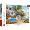 Puzzle 2000 elementów wakacyjna przystań Trefl
