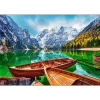 Puzzle 500 elementów Jezioro Braies Włochy Trefl
