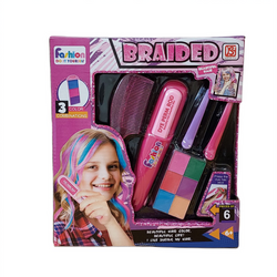 Kreda farby do farbowania włosów prostownica grzebień