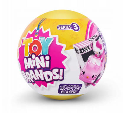 ZURU 5 Suprise MiniBrands kula niespodzianka Seria 3