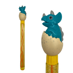 Bańki pałka miecz Dinozaury w Jajku kolorowe bańki