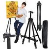 Sztaluga aluminiowa czarna składana z pokrowcem do 150 cm lekka 0,97kg