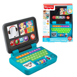 Fisher-Price Ucz się i Śmiej Edukacyjny Laptop Malucha Porozmawiajmy HHX33