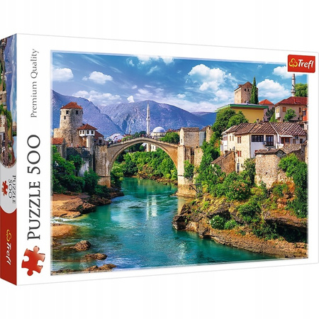 Puzzle 500 elementów Stary Most w Mostarze Trefl