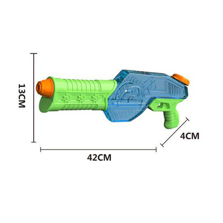 Pistolet na wodę 42 cm z Przezroczystym Zbiornikiem