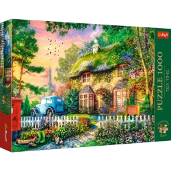 Puzzle Premium Plus Quality 1000 el. Tea Time: Domek Stoney Lane