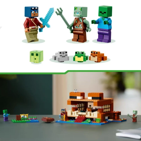 LEGO Minecraft 21256 Żabi domek