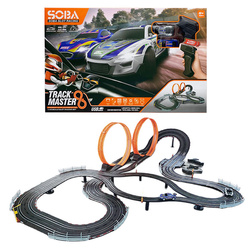 Tor samochodowy z dwoma pętlami 865 cm dla dwóch osób światła dźwięki