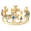 KORONA KRÓLA ZŁOTA Z DIAMENTAMI ROZKŁADANA REGULOWANA  
