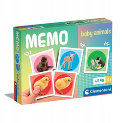 Gra planszowa Memo Zwierzątka Clementoni