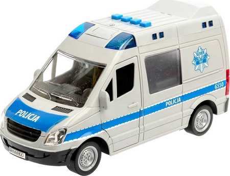 Policja Radiowóz Wóz Policyjny światło dźwięk 