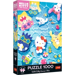 Puzzle Premium Plus Quality Hello Kitty 1000 el. Letni relaks