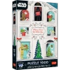 Puzzle Star Wars 1000 el. Niech Moc Świąt Będzie z Tobą