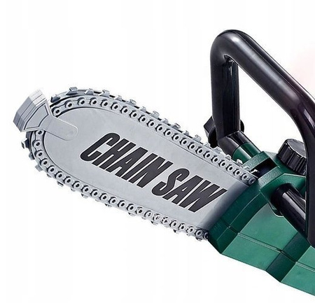 Piła łańcuchowa zabawkowa z efektami dźwiękowymi i świetlnymi (044)