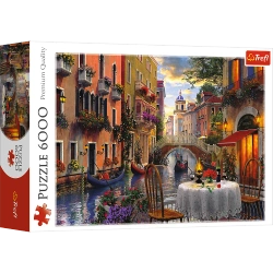 Puzzle 6000 el. Romantyczna kolacja Trefl