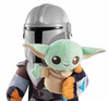 Mattel Pluszaki z funkcją Star Wars Klan dwóch Grogu i Mandalorianin