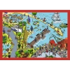 Puzzle 4w1 Podróże Treflików Rodzina Treflików