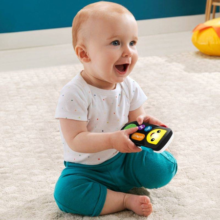 Fisher-Price Ucz się i Śmiej - Edukacyjny pilocik Zabawka w polskiej wersji językowej HHM24