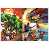 Puzzle Marvel 4 x 250 el. Bohaterskie dni Trefl