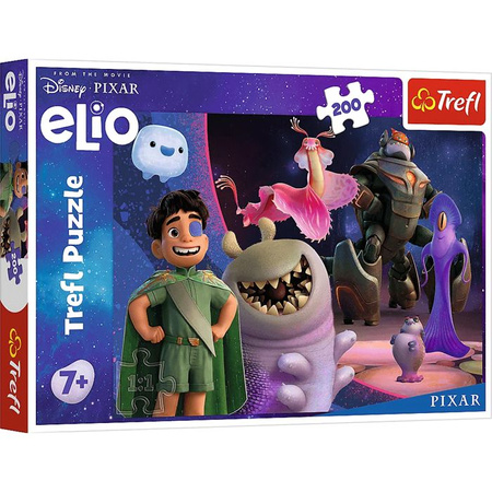 Puzzle Elio 200 el. Elio w odległej galaktyce Trefl