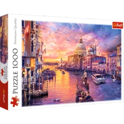 Puzzle 1000 elementów Uroki Wenecji Wenecja Trefl