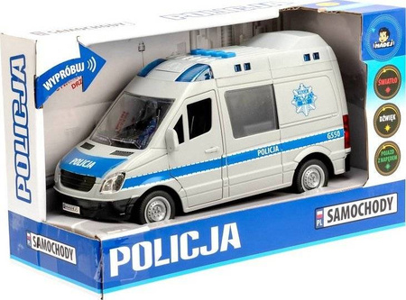 Policja Radiowóz Wóz Policyjny światło dźwięk 