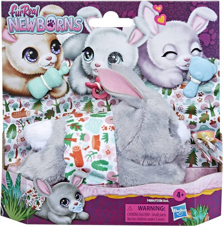 FURREAL NEWBORNS INTERAKTYWNY KRÓLICZEK