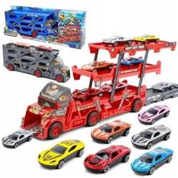 TIR CIĘŻARÓWKA LAWETA WYRZUTNIA 6 Autka Resoraki