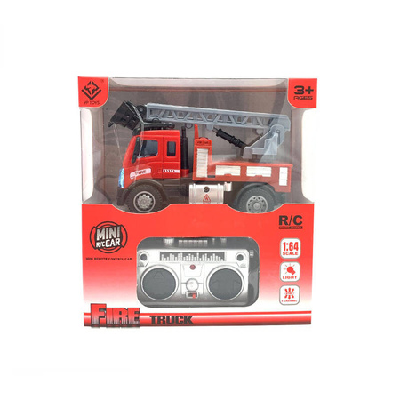 AUTO POJAZD STRAŻ NA RADIO ZDALNIE STEROWANE Z DRABINĄ PILOT