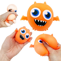 Gniotek żelowy Potworek Monster zabawka antystresowa do ugniatania