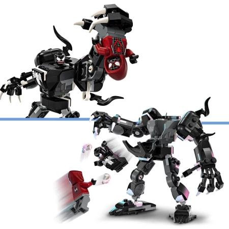 LEGO Marvel 76276 Mechaniczna zbroja Venoma vs Miles Morales 