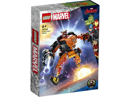 Lego 76243 MARVEL MECHANICZNA ZBROJA ROCKETA