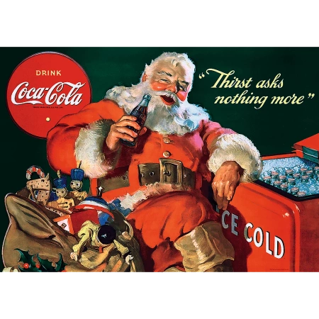 Puzzle Coca-Cola 1000 el. XMAS Prezenty od Mikołaja