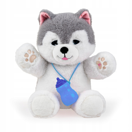 Interaktywny piesek Husky kołysanki odgłosy dźwięki ruchome oczy powtarza