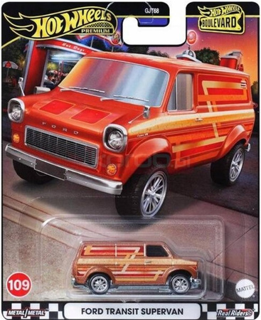HW HOT WHEELS PREMIUM FORD TRANSIT SUPERVAN