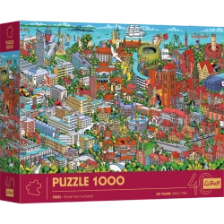 Puzzle 1000 elementów Jubileuszowe 40 lecie Trójmiasto Trefl