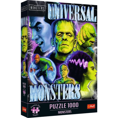 Puzzle Premium Plus Quality Potwory 1000 el. Trefl