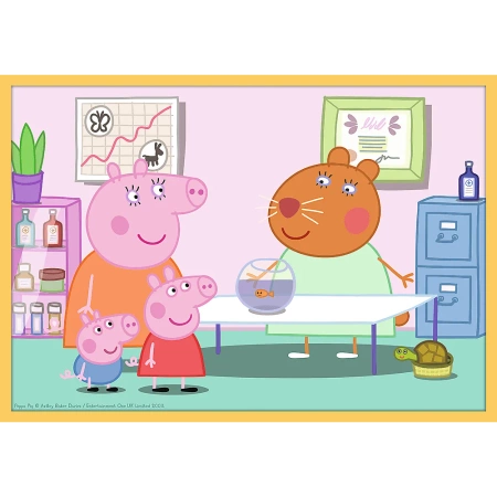 Puzzle 10w1 Świnka Peppa Trefl