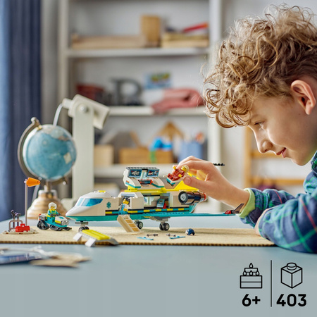 LEGO 60465 City Samolot pogotowia ratunkowego 