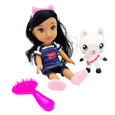 LALKA DOLL LUCKY Z KOTKIEM ŚWIATŁO I DŹWIĘK