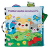 VTECH Miękka książeczka sensoryczna dla niemowląt słowa i melodie 