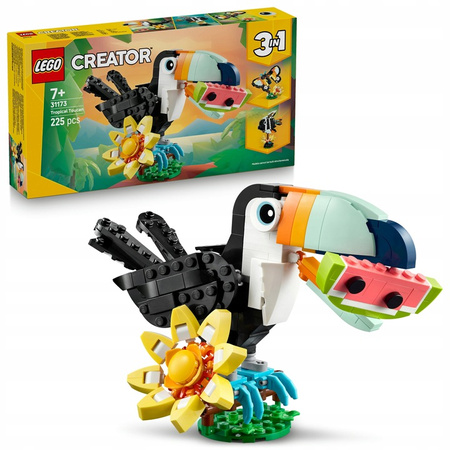 LEGO 31173 Creator 3 w 1 Dzikie zwierzęta Tropikalny tukan