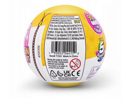 ZURU 5 Suprise MiniBrands kula niespodzianka Seria 3